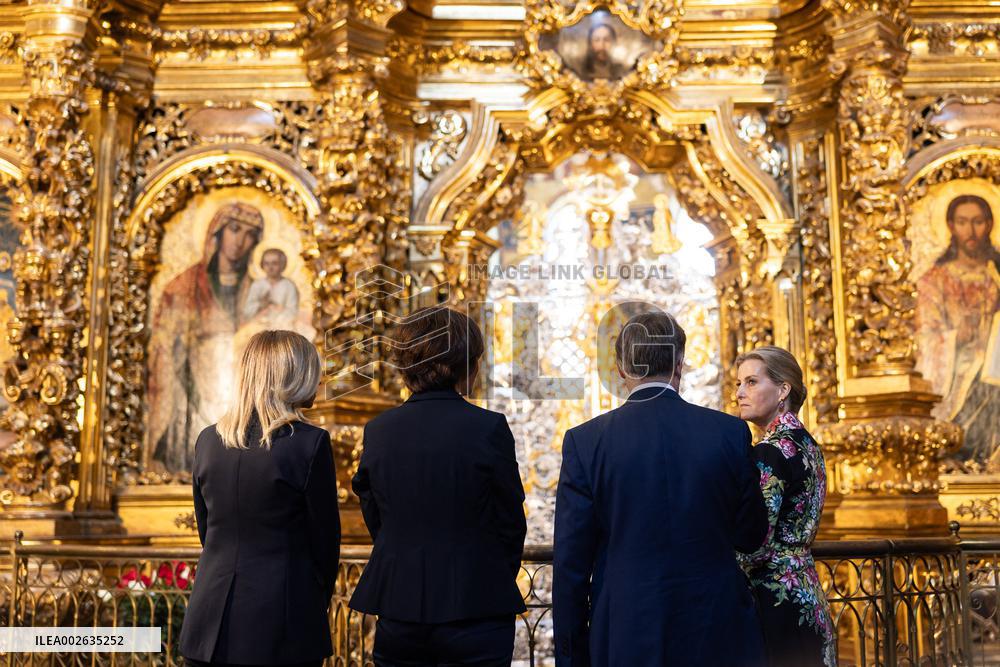Duchess Of Edinburgh First Royal To Visit Ukraine Since Russia's Invasion - Kyiv