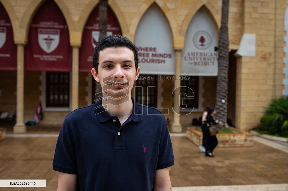 Pro-Palestine Protest At American University - Beirut