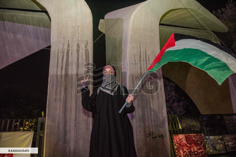 Pro-Palestine Protest - Tehran