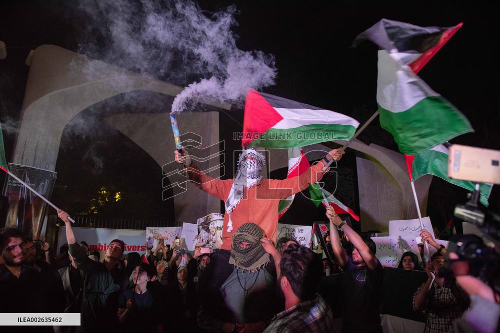 Pro-Palestine Protest - Tehran
