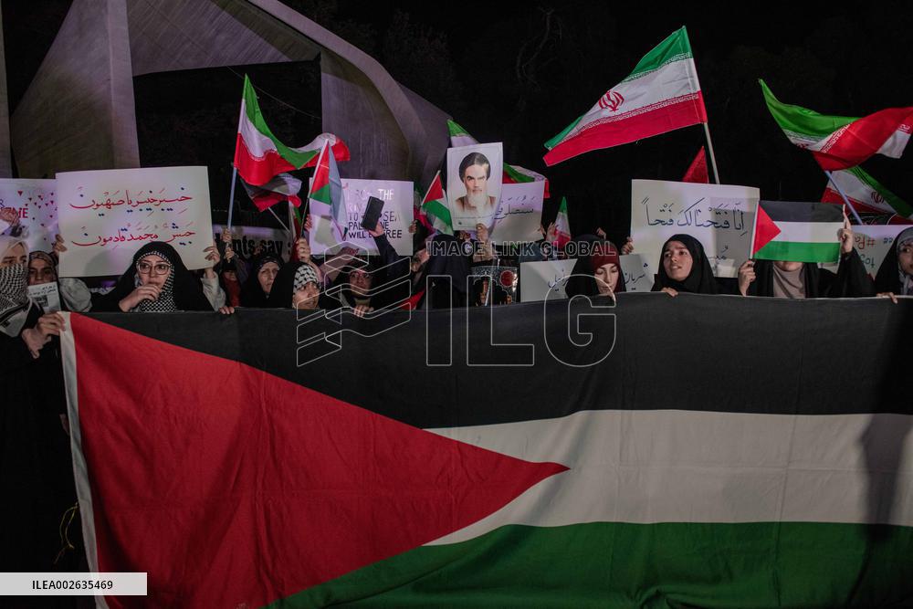 Pro-Palestine Protest - Tehran