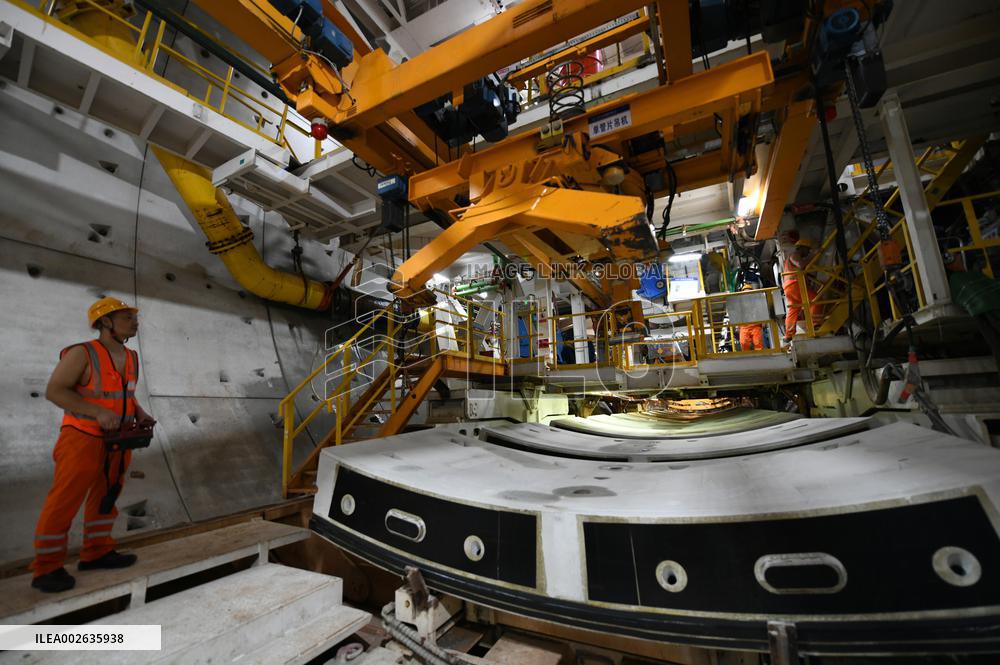 Nanchang-Jiujiang Intercity Railway Tianxiang Avenue tunnel Construction