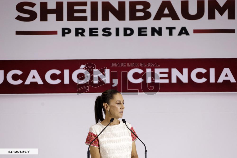 Presidential Candidate Claudia Sheinbaum Campaigns - Mexico