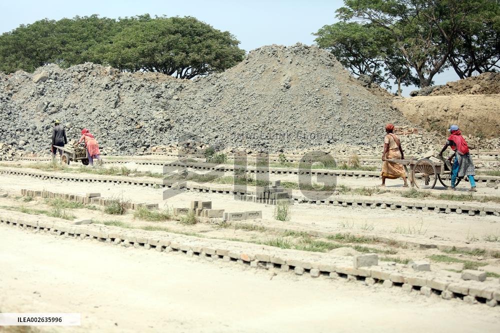 Brick Breaking Yard - Dhaka