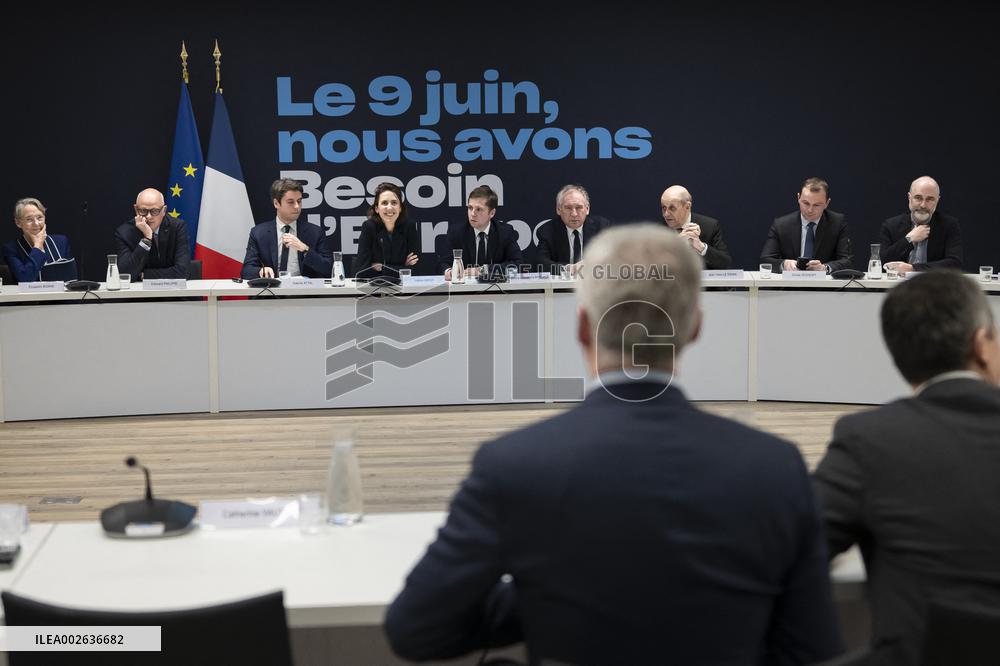 Besoin d'Europe (Need Europe) political committee - Paris