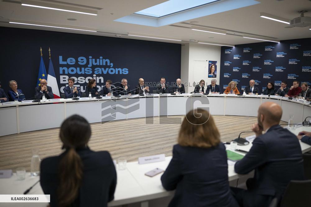 Besoin d'Europe (Need Europe) political committee - Paris