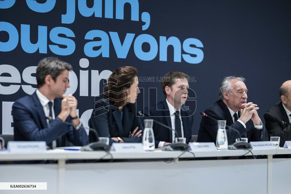 Besoin d'Europe (Need Europe) political committee - Paris