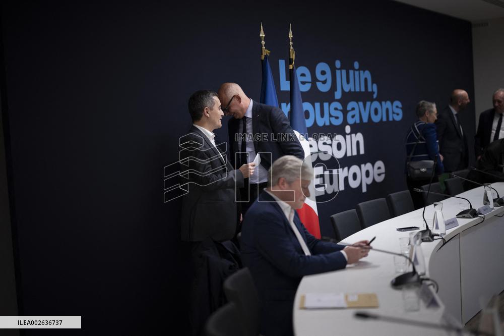 Besoin d'Europe (Need Europe) political committee - Paris