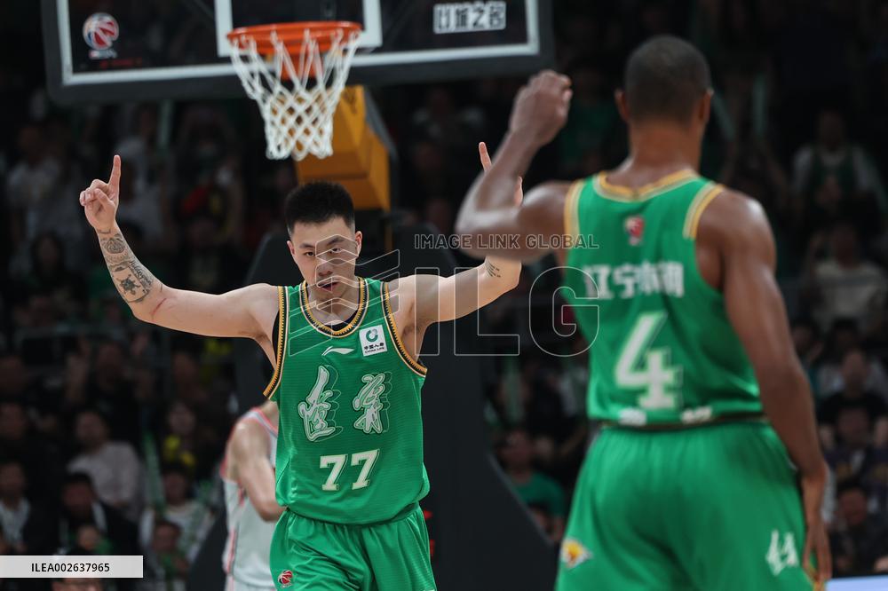 (SP)CHINA-SHENYANG-BASKETBALL-CBA-LIAONING VS GUANGDONG (CN)