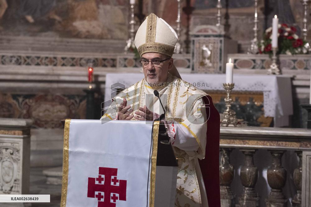 Cardinal Pierbattista Pizzaballa takes possession of the Title of Sant'Onofrio - Rome