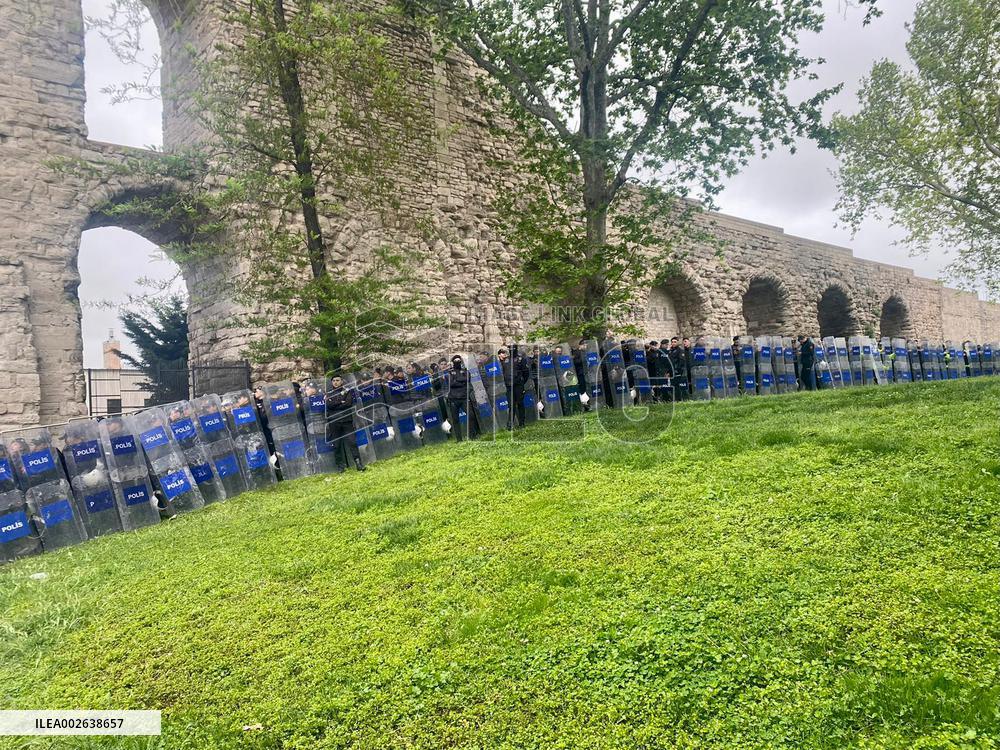 Police Attack May Day Demonstration In Istanbul