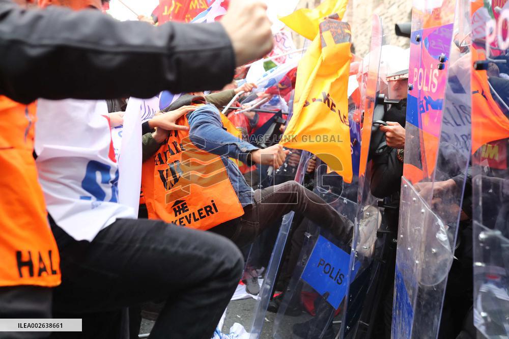 Police Attack May Day Demonstration In Istanbul