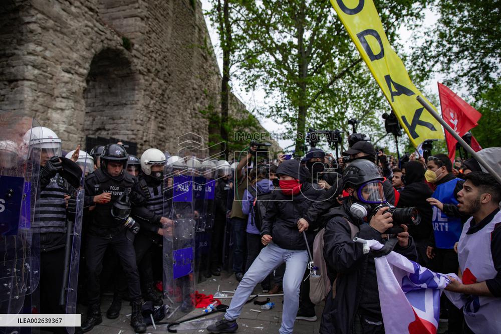 May Day demonstration in Istanbul
