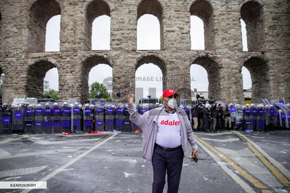 May Day demonstration in Istanbul