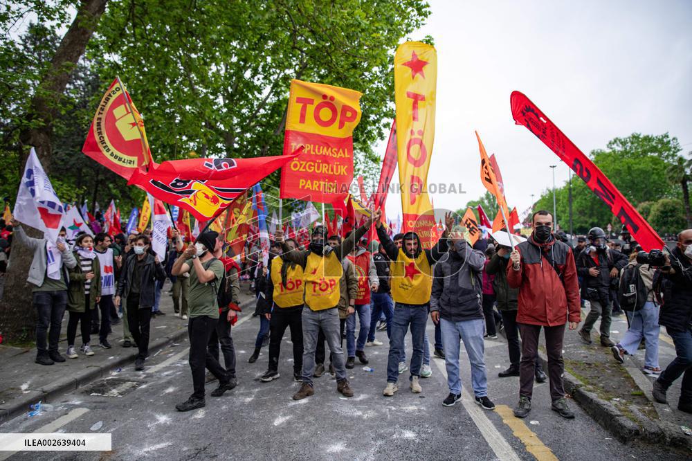 May Day demonstration in Istanbul