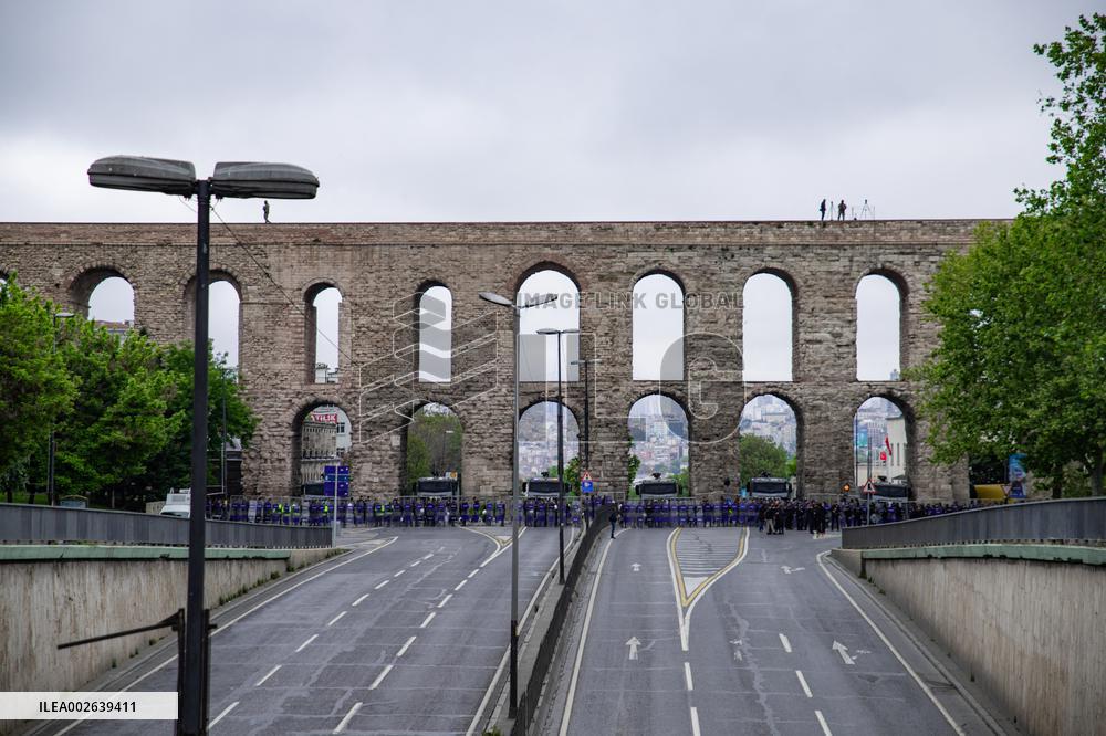 May Day demonstration in Istanbul