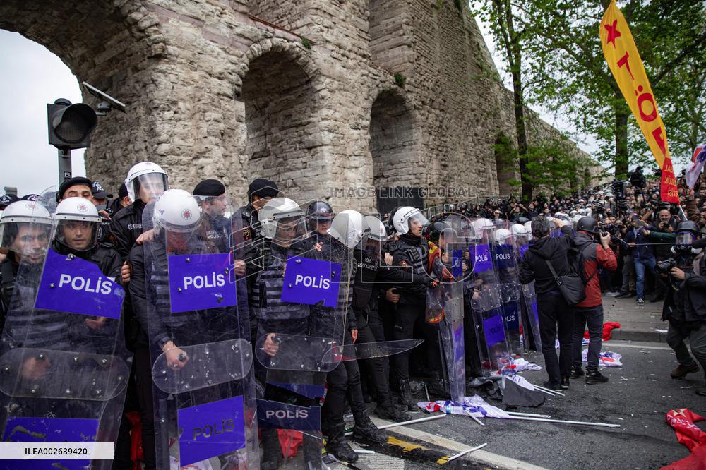 May Day demonstration in Istanbul