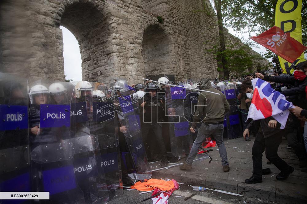 May Day demonstration in Istanbul