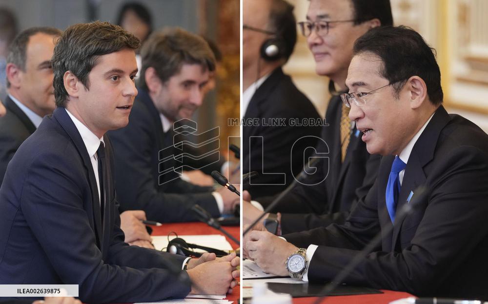 Japan PM Kishida in France