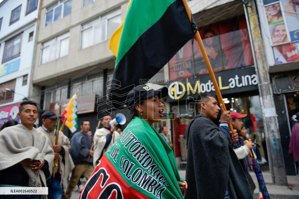Labor Day Demonstrations in Support of Colombian President Gustavo Petro Reforms
