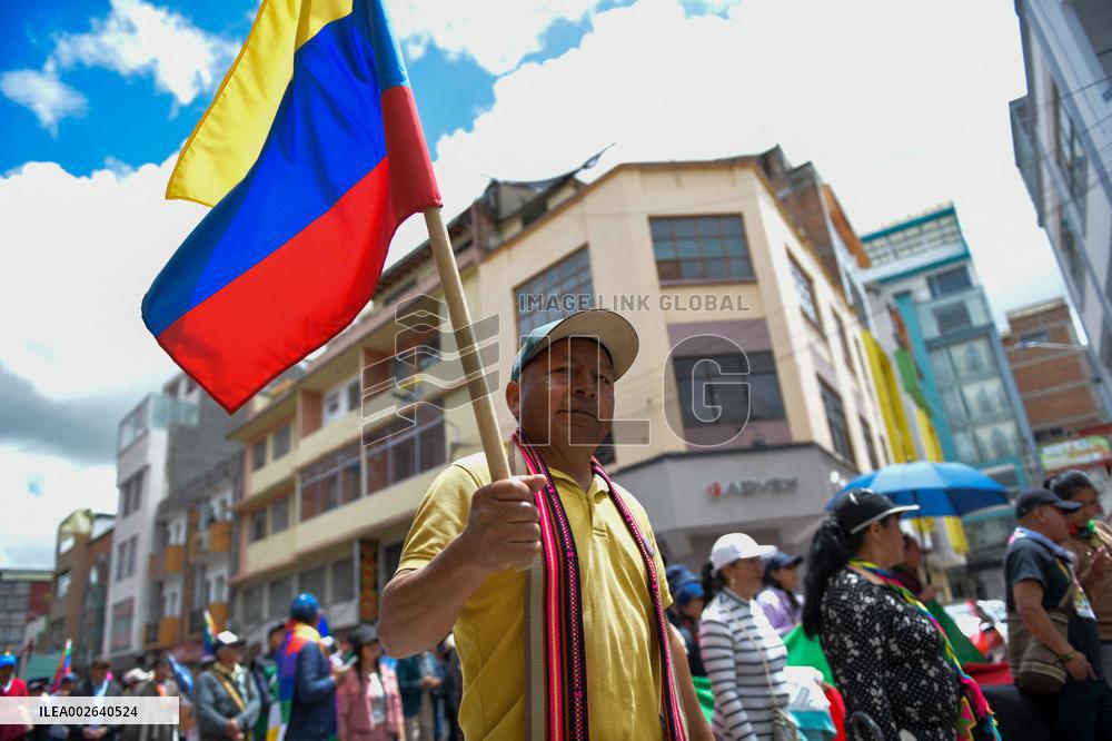 Labor Day Demonstrations in Support of Colombian President Gustavo Petro Reforms