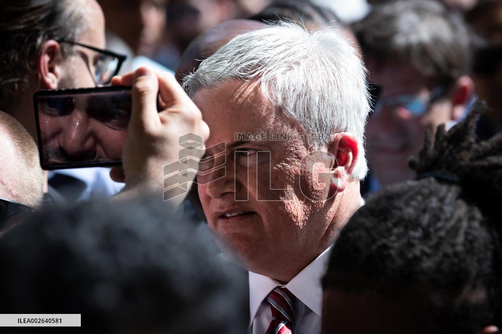 House Republicans Visit Pro-Palestinian Encampment - Washington