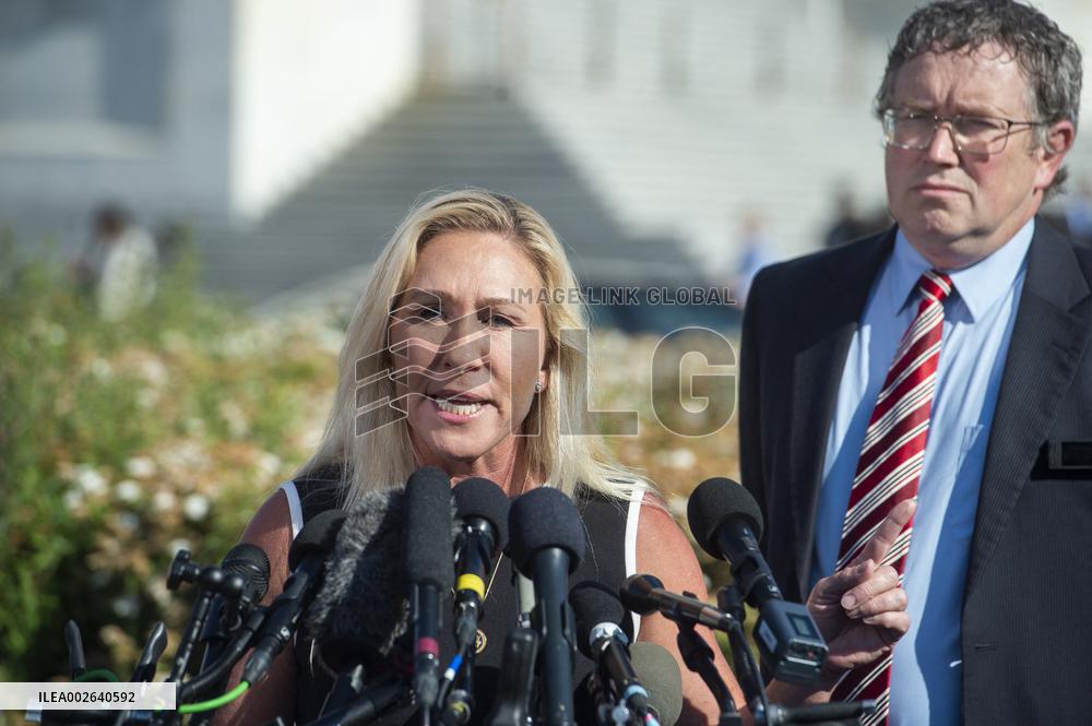 Marjorie Taylor Greene Plans To Oust Speaker Johnson - Washington