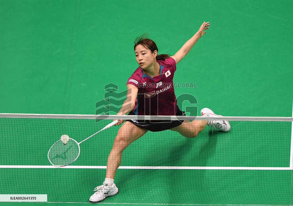 (SP)CHINA-CHENGDU-BADMINTON-UBER CUP-JPN VS IND(CN)