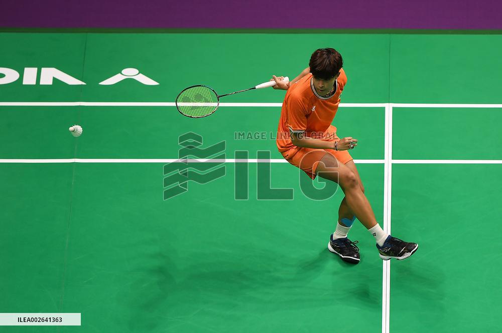(SP)CHINA-CHENGDU-BADMINTON-UBER CUP-JPN VS IND(CN)