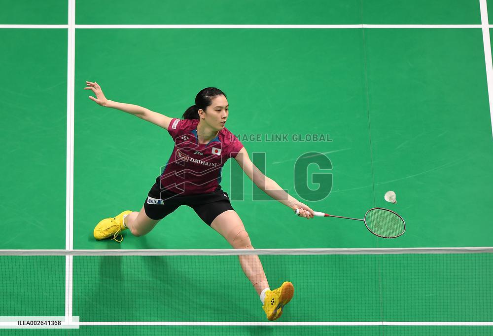 (SP)CHINA-CHENGDU-BADMINTON-UBER CUP-JPN VS IND(CN)