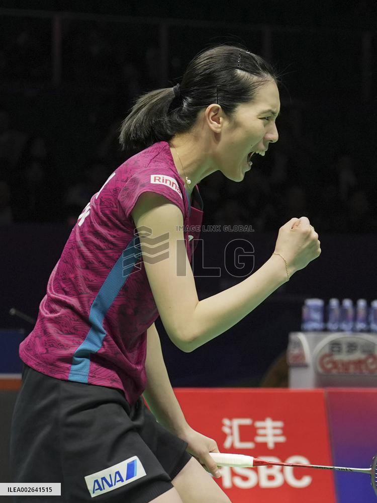 (SP)CHINA-CHENGDU-BADMINTON-UBER CUP-JPN VS IND(CN)
