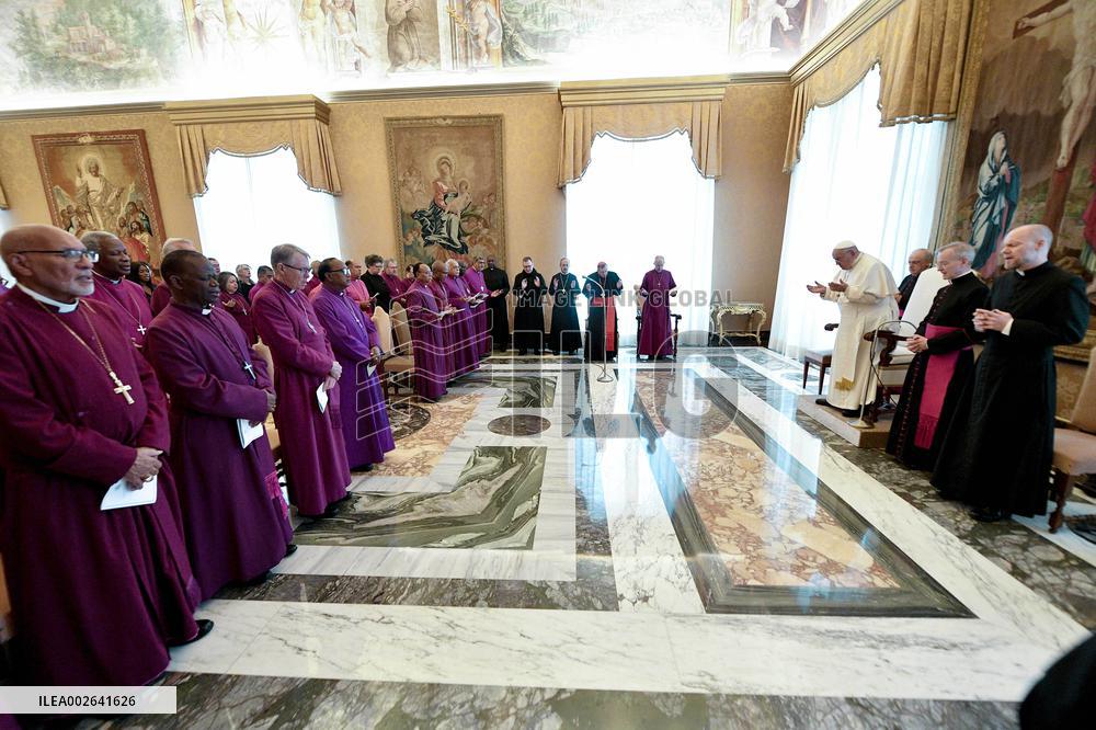 Pope Francis Meets The Anglican Primates - Vatican