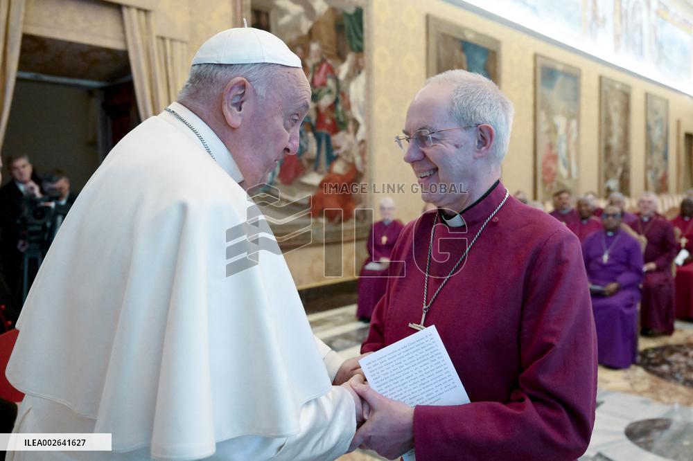 Pope Francis Meets The Anglican Primates - Vatican