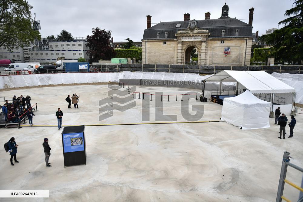 Inauguration of the Austerlitz basin in Paris FA