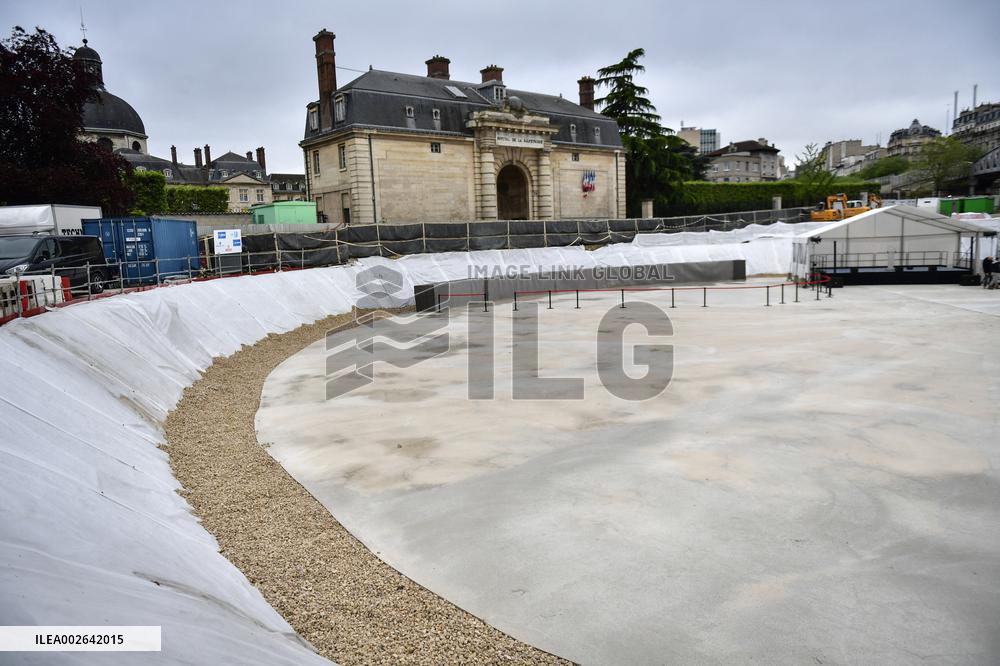 Inauguration of the Austerlitz basin in Paris FA