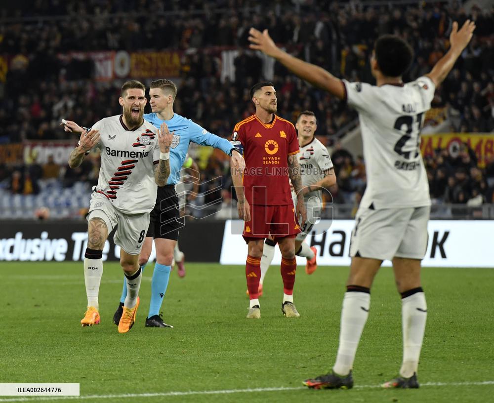 (SP) ITALY-ROME-FOOTBALL-UEFA EUROPA LEAGUE-SEMIFINALS-ROMA VS LEVERKUSEN