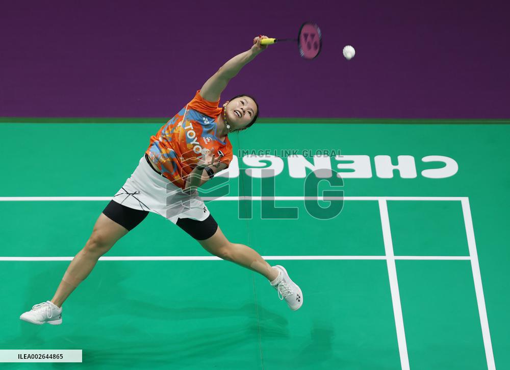 (SP)CHINA-CHENGDU-BADMINTON-UBER CUP-INDONESIA VS THAILAND (CN)