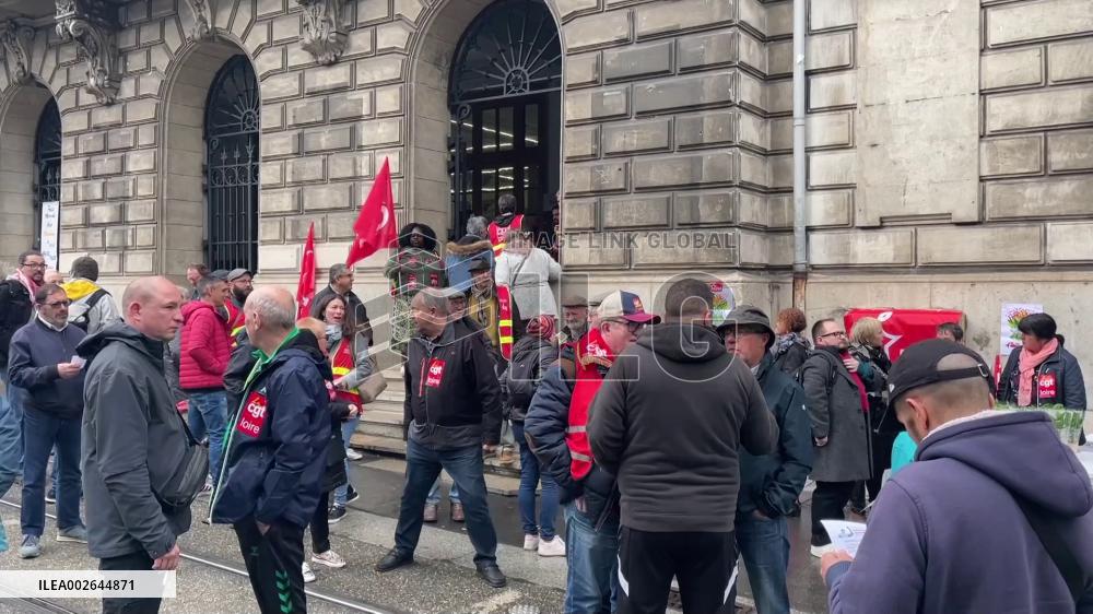 Demonstrations held across France on Labor Day