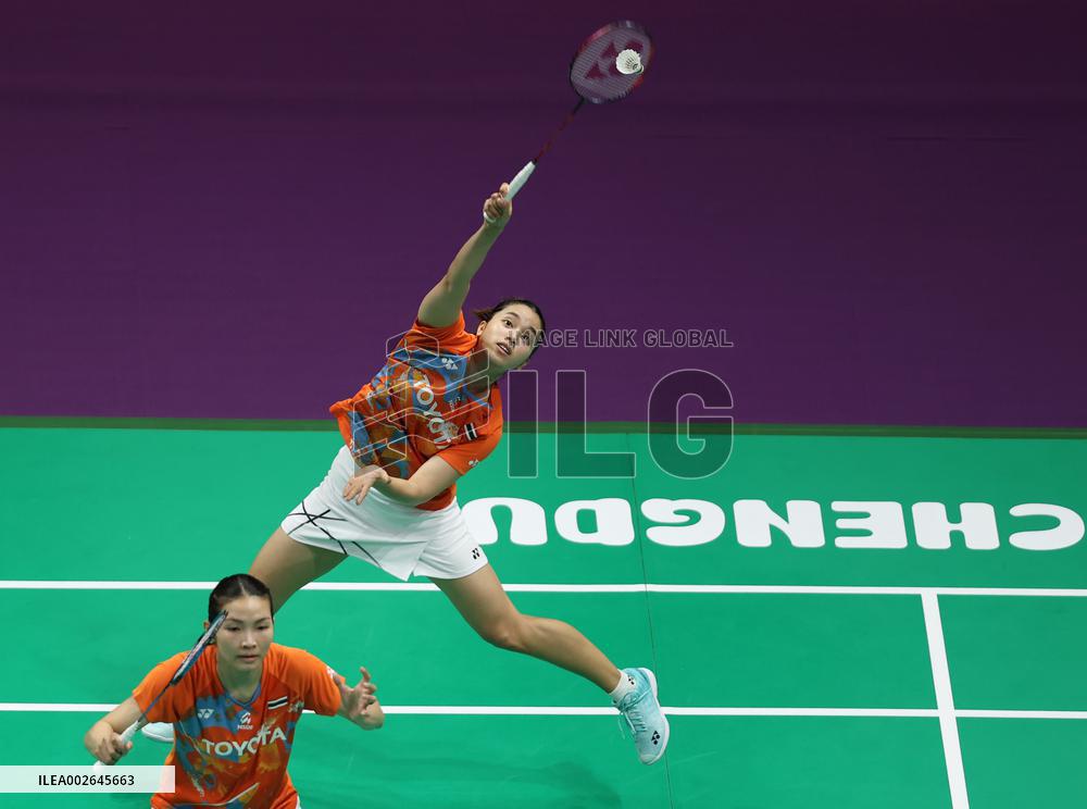 (SP)CHINA-CHENGDU-BADMINTON-UBER CUP-INDONESIA VS THAILAND (CN)