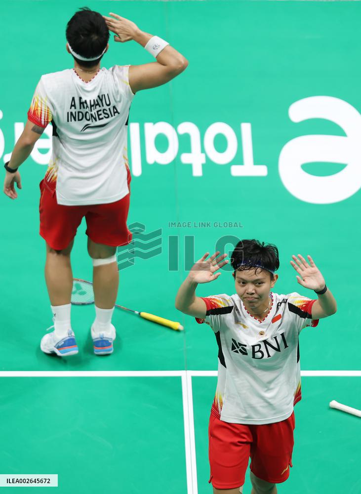 (SP)CHINA-CHENGDU-BADMINTON-UBER CUP-INDONESIA VS THAILAND (CN)