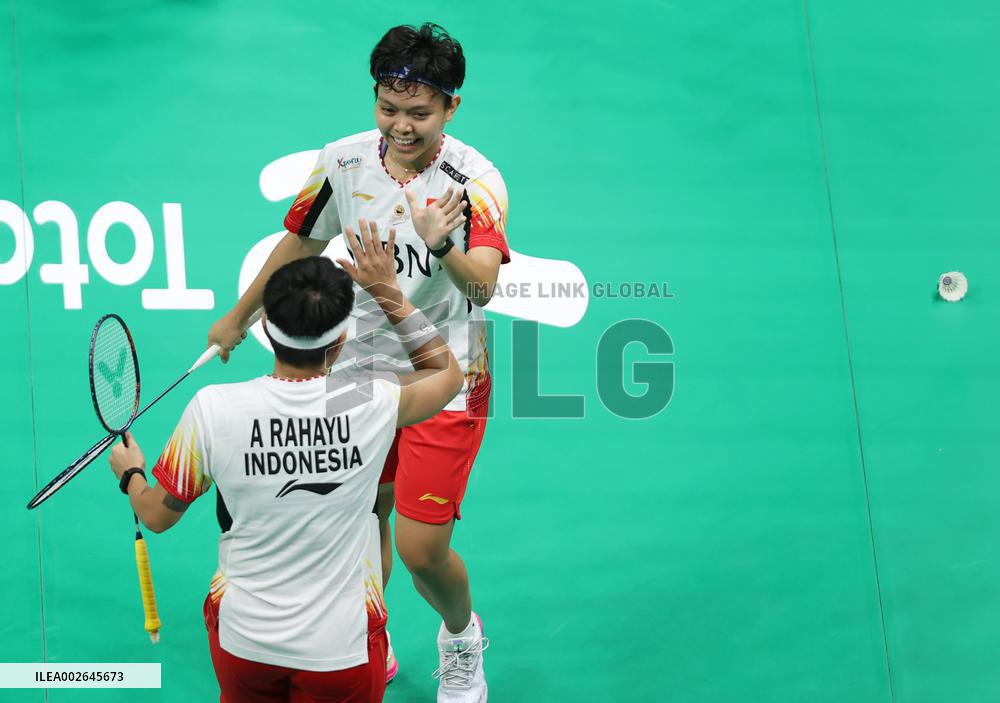 (SP)CHINA-CHENGDU-BADMINTON-UBER CUP-INDONESIA VS THAILAND (CN)