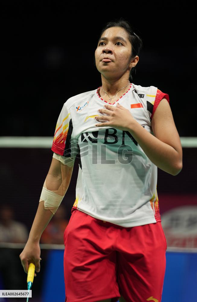 (SP)CHINA-CHENGDU-BADMINTON-UBER CUP-INDONESIA VS THAILAND (CN)