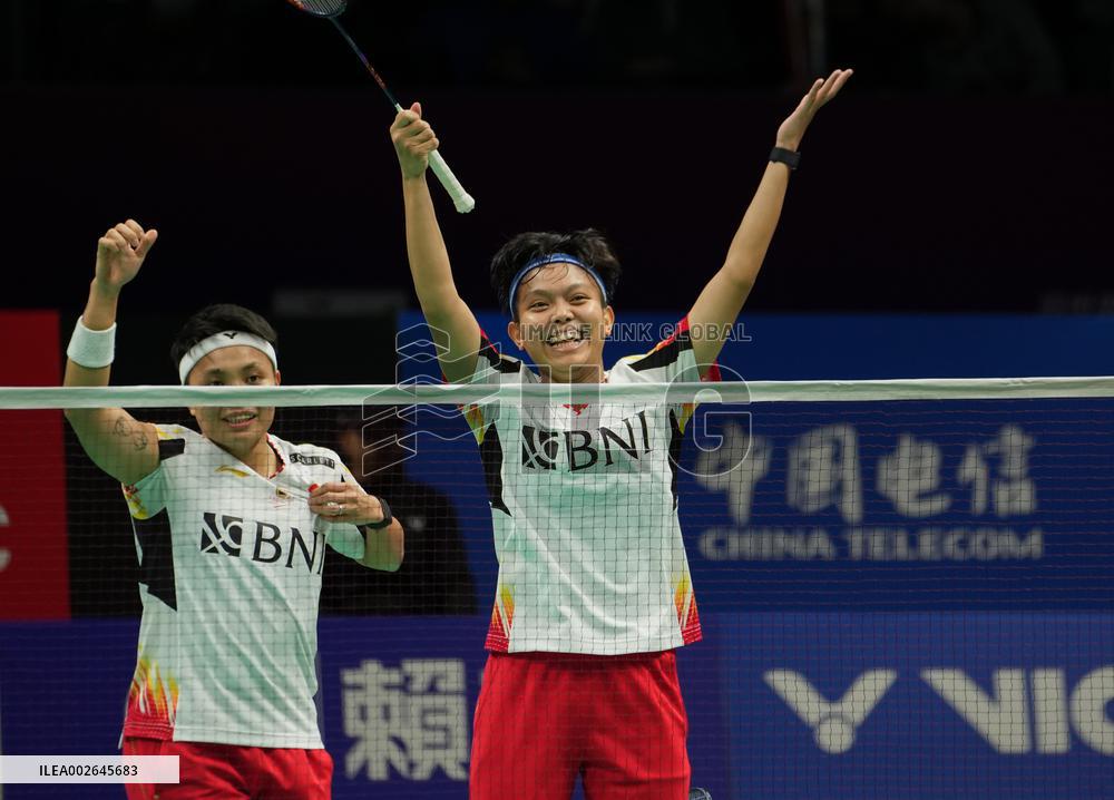 (SP)CHINA-CHENGDU-BADMINTON-UBER CUP-INDONESIA VS THAILAND (CN)