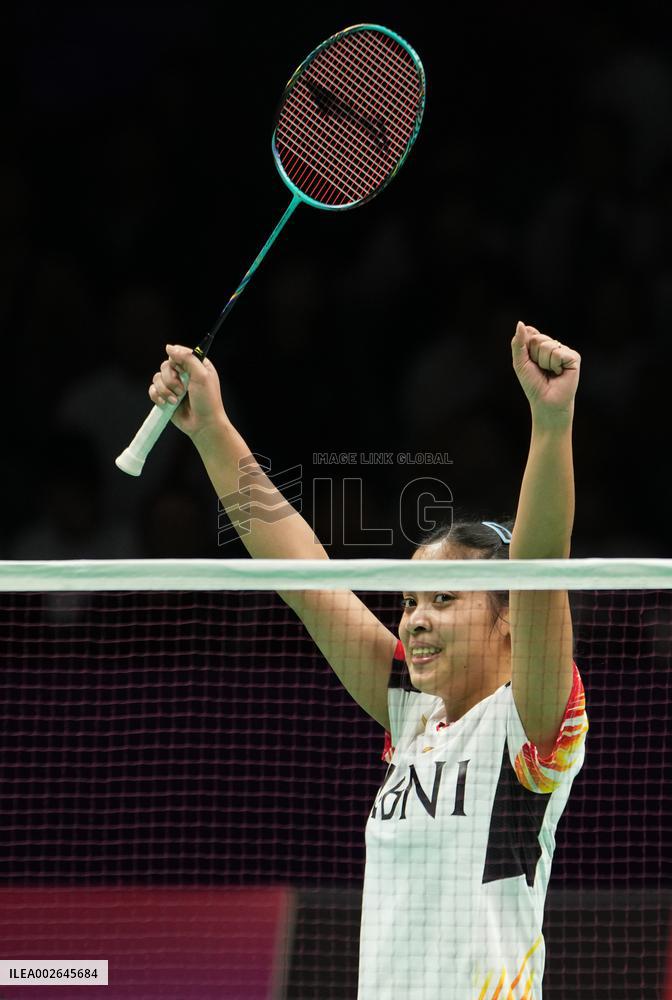 (SP)CHINA-CHENGDU-BADMINTON-UBER CUP-INDONESIA VS THAILAND (CN)