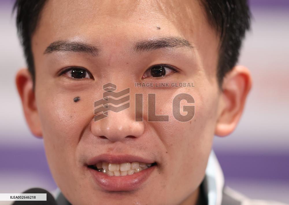 (SP)CHINA-CHENGDU-BADMINTON-THOMAS CUP-MOMOTA KENTO-RETIREMENT