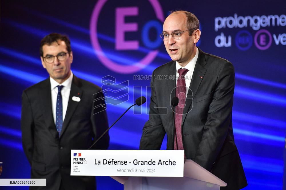 RER E Line’s Extension Inauguration - Paris