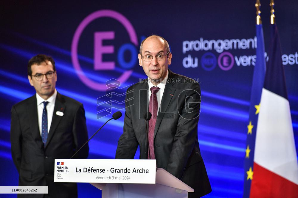 RER E Line’s Extension Inauguration - Paris
