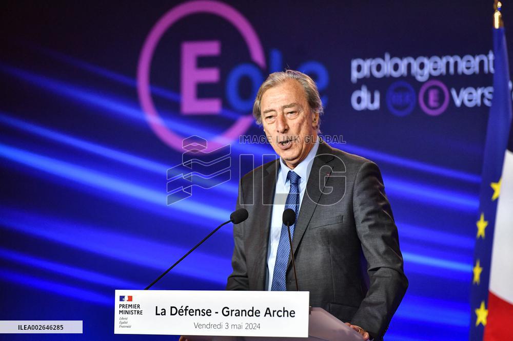 RER E Line’s Extension Inauguration - Paris
