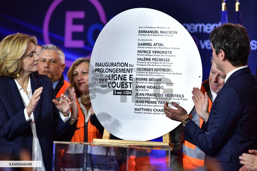 RER E Line’s Extension Inauguration - Paris