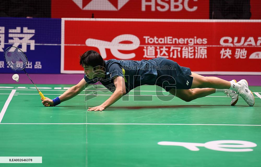 (SP)CHINA-CHENGDU-BADMINTON-THOMAS CUP-SOUTH KOREA VS INDONESIA (CN)